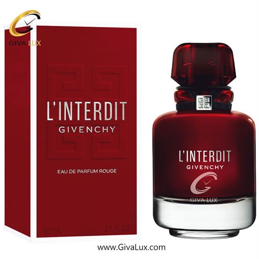  ادو پرفیوم  زنانه ژیوانشی اورجینال مدل Givenchy L'Interdit Eau de Parfum Rouge | جیوانچی له اینتیدیت ادو پرفیوم روژ (اینتردیت رژ) حجم  80 میل